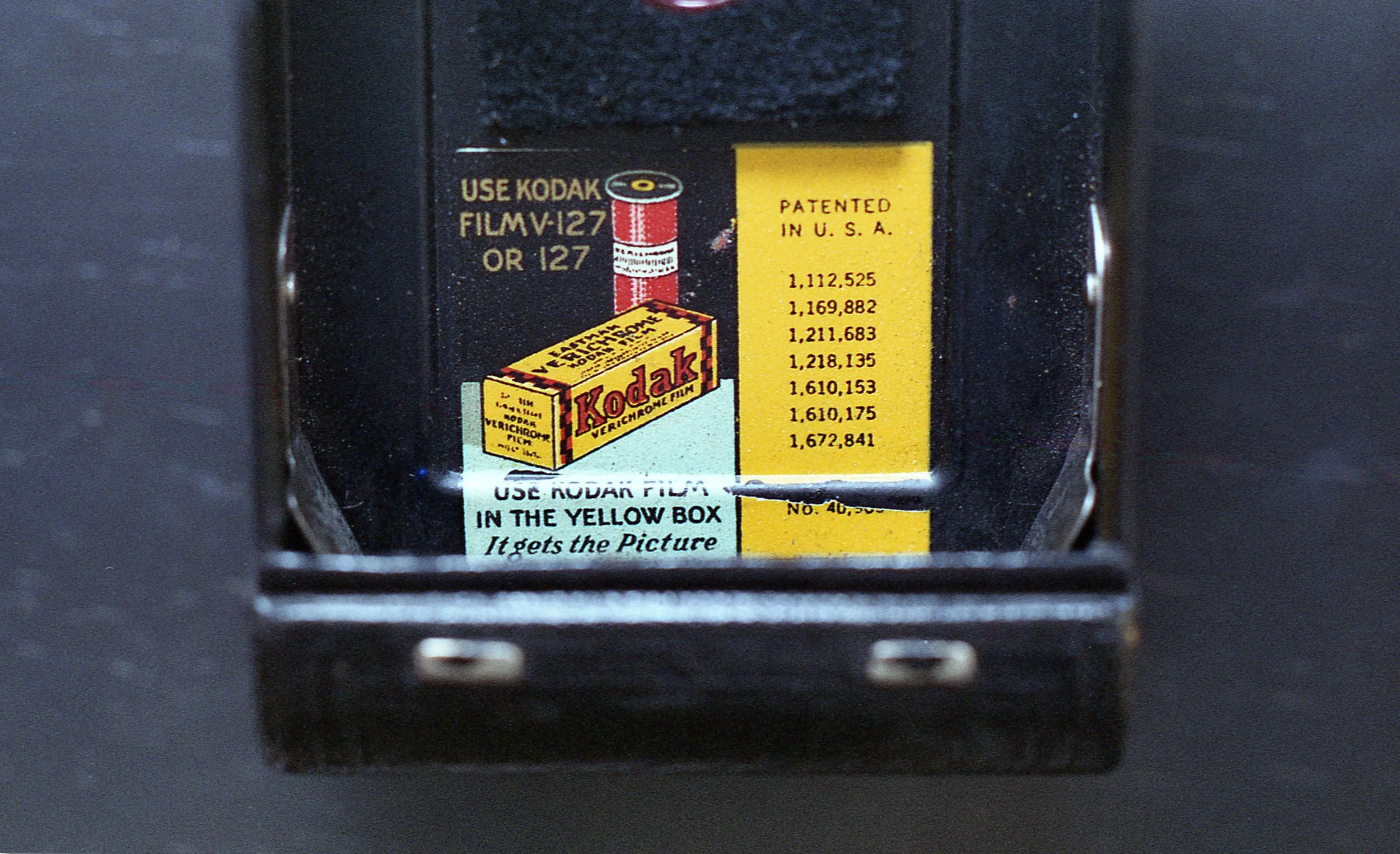 Vest Pocket Kodak Model B — Aperture Preview